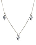 3 heart Charm Necklace
