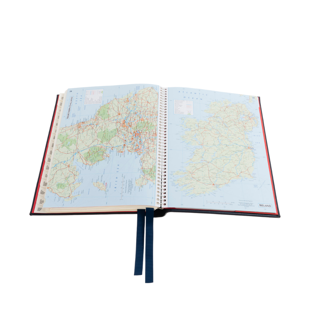 2026 Desk Diary - Week-to-View Planner - Blue