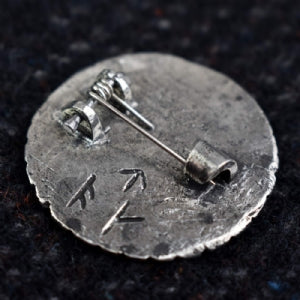 Small York Disc Brooch