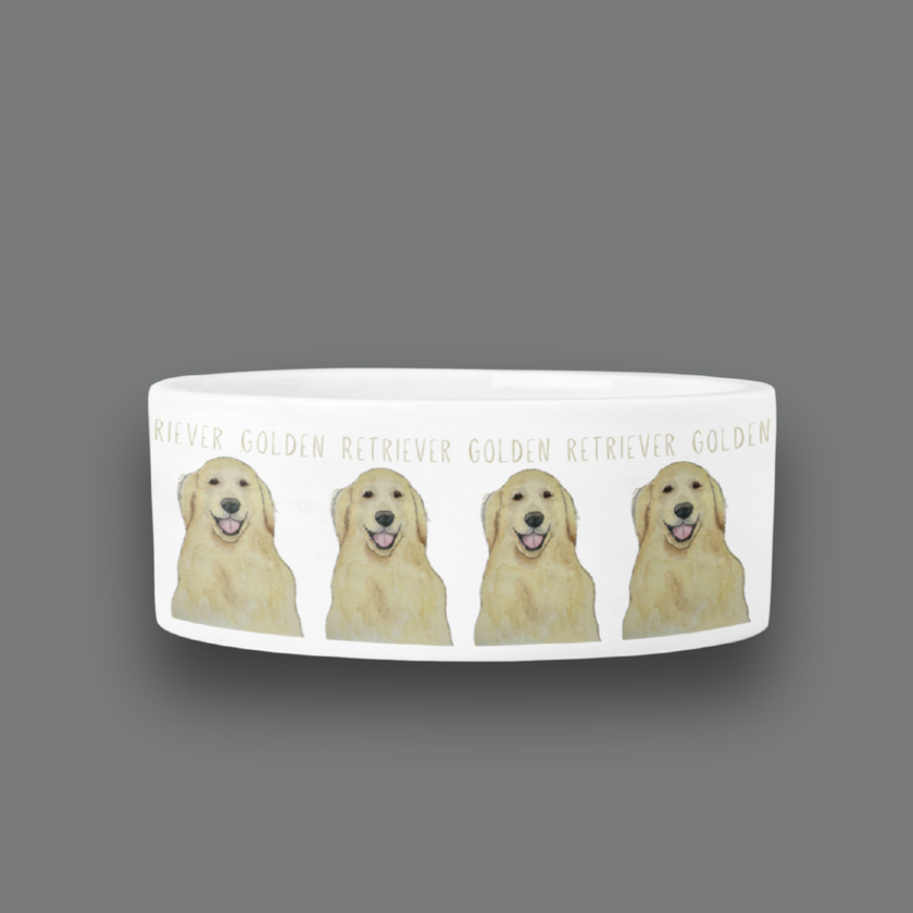 Golden Retrievers Gourmet-Napf – Weil Warten HART ist