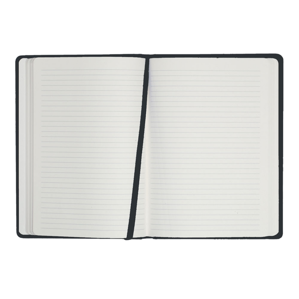 The Economist A5 Soft Touch Notebooks - Ruled - Black