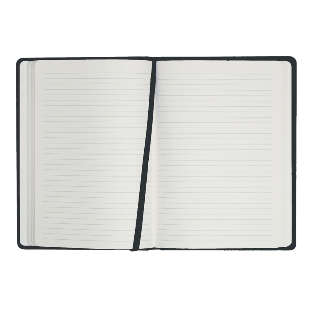 The Economist A5 Soft Touch Notebooks - Ruled - Black