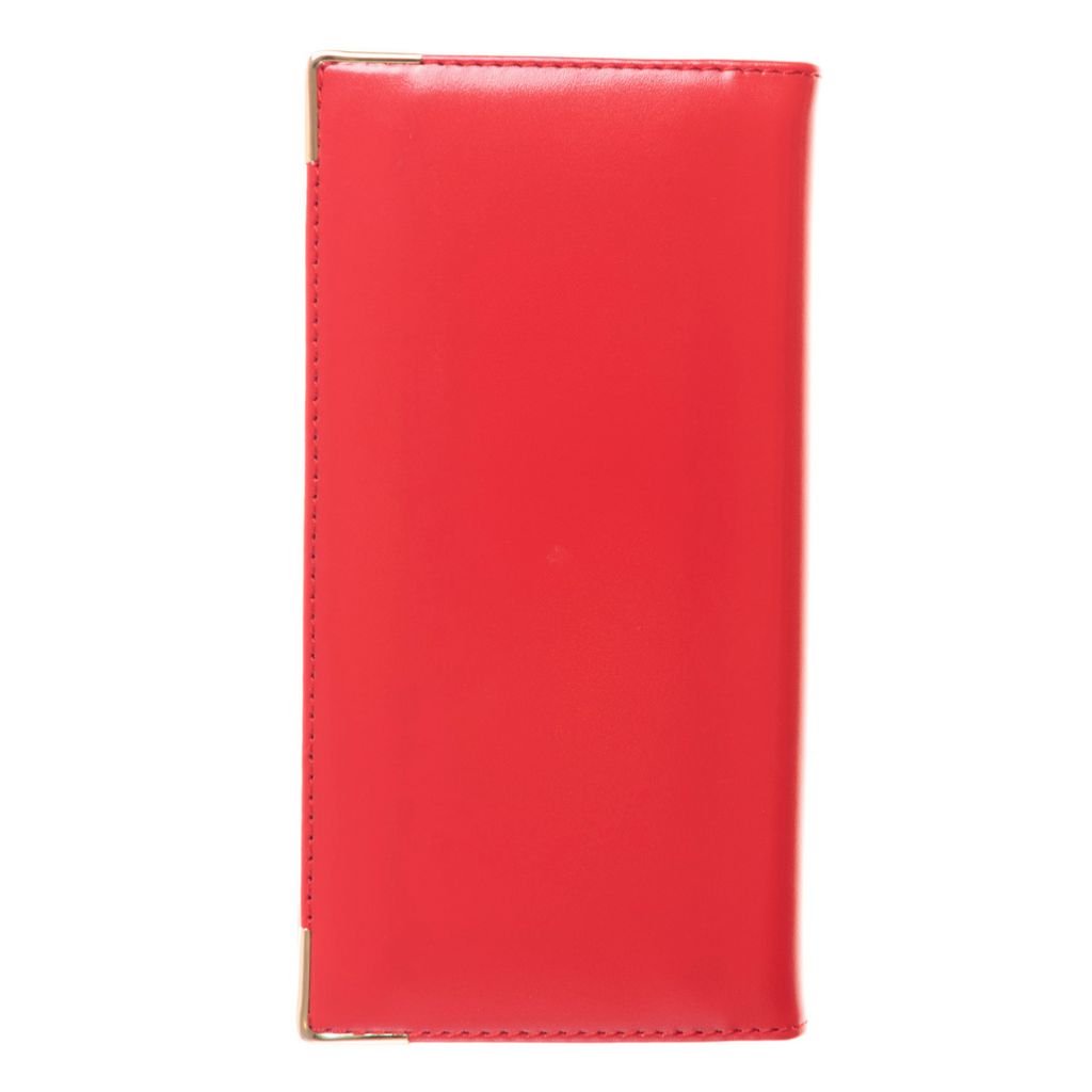 2026 Wallet Diary - Week-to-View Planner -  Red