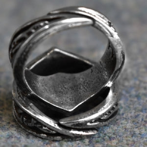 Isa Letter I Rune Ring - Adjustable