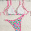 Traje de baño de bikini sexy estampado para mujer Bili
