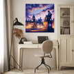 Scholar's Twilight at Newcastle Canvas