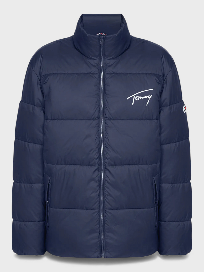 Tommy Jeans Signature Modern Puffer Jacket Twilight Navy