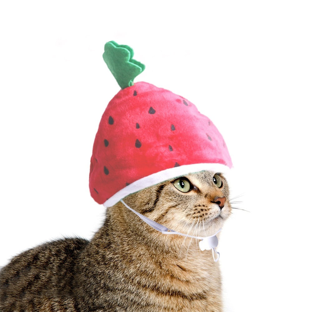Pet Headgear Cute Dog Teddy Dress Up SUNFLOWER Cat Headdress Wig Cat Headgear Hat