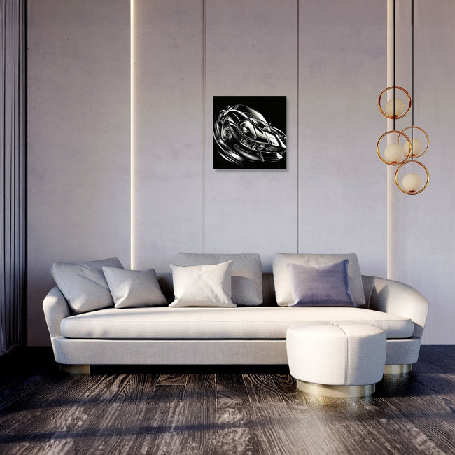 Velocity in Gold: Classic Canvas