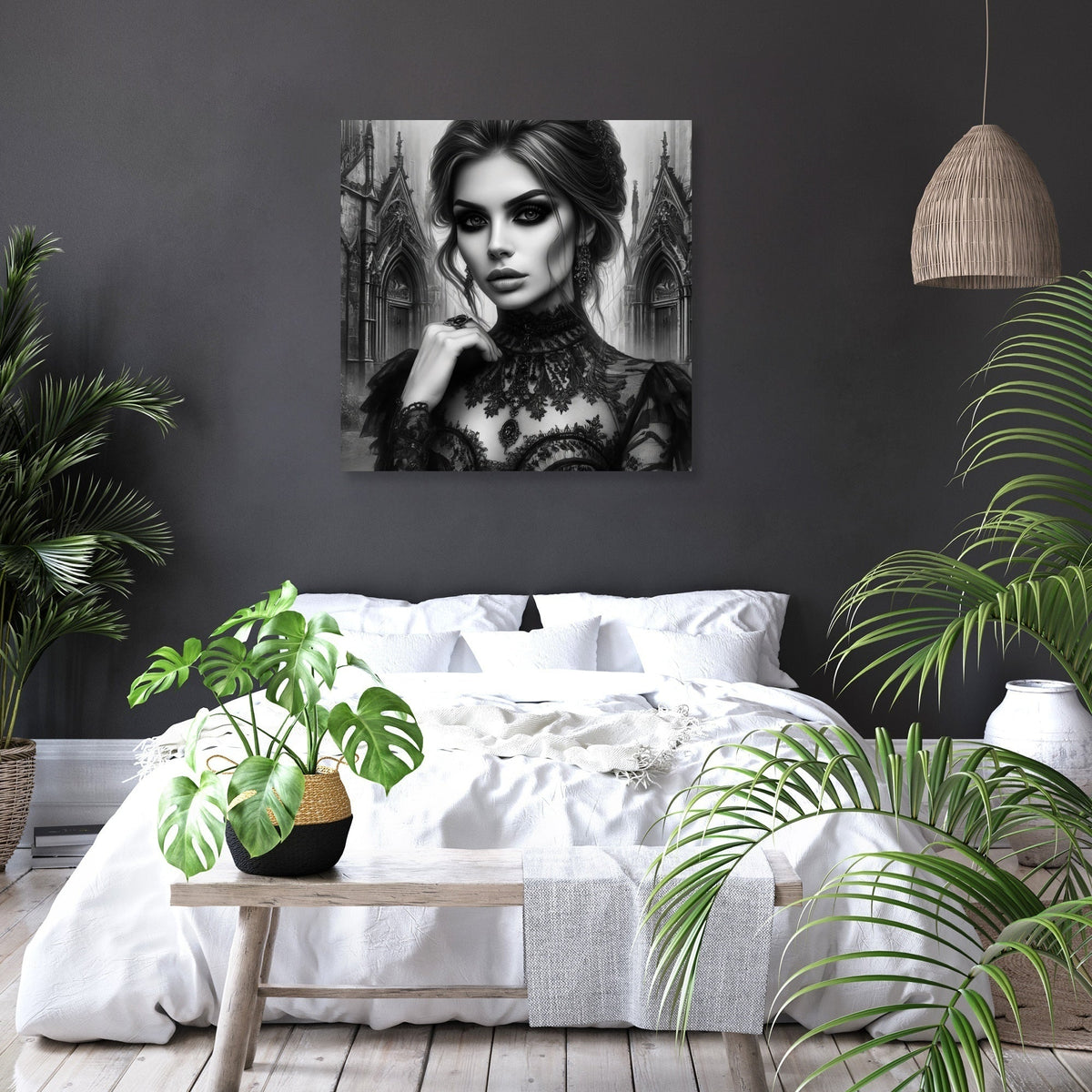 Gothic Grace Canvas
