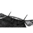 Dark in Love Morgana Gothic Off-Shoulder Lace Hem Dress