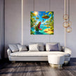 Tropical Island Escape Canvas