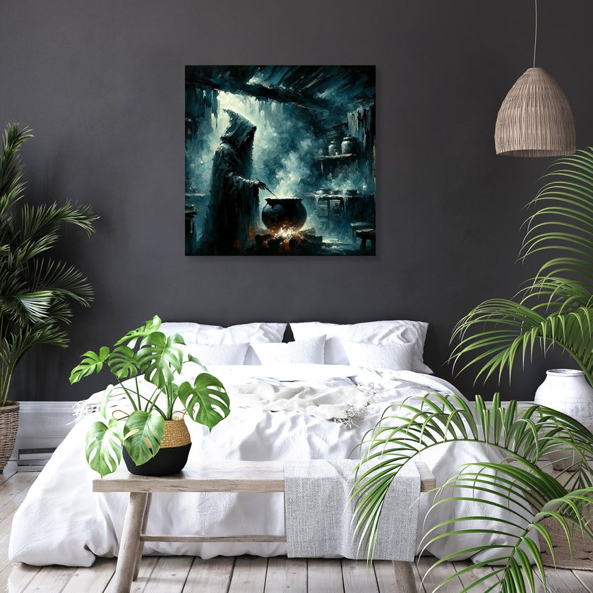 Arcane Brew Witch Canvas