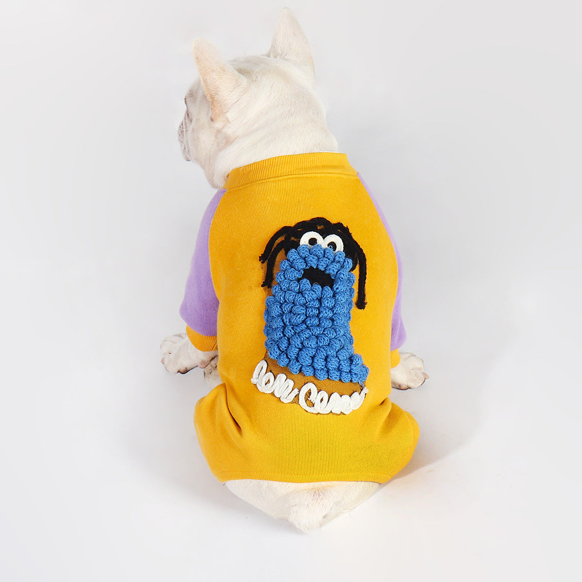 Small Dog Fadoubago Clothes Plush And Thickened Pet Four-legged Clothes To Keep Warm In Winter