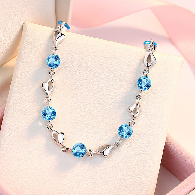 Tanabata Valentinstag Geschenk Armband Silberschmuck