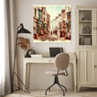 Vintage Lanes of Brighton Canvas