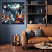 Moonlit Winter Wonderland Canvas