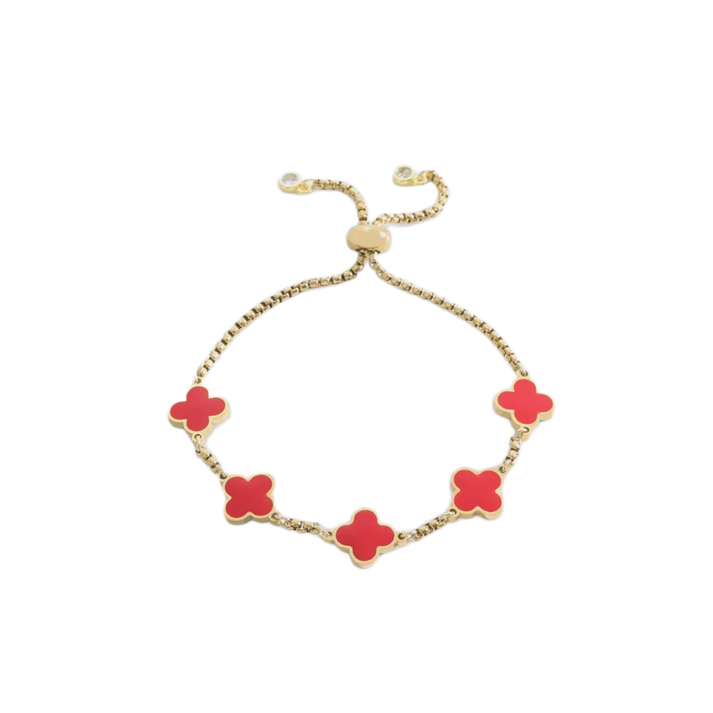 Clover Enamel Bracelet
