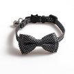 Pet cute bow shiny collar