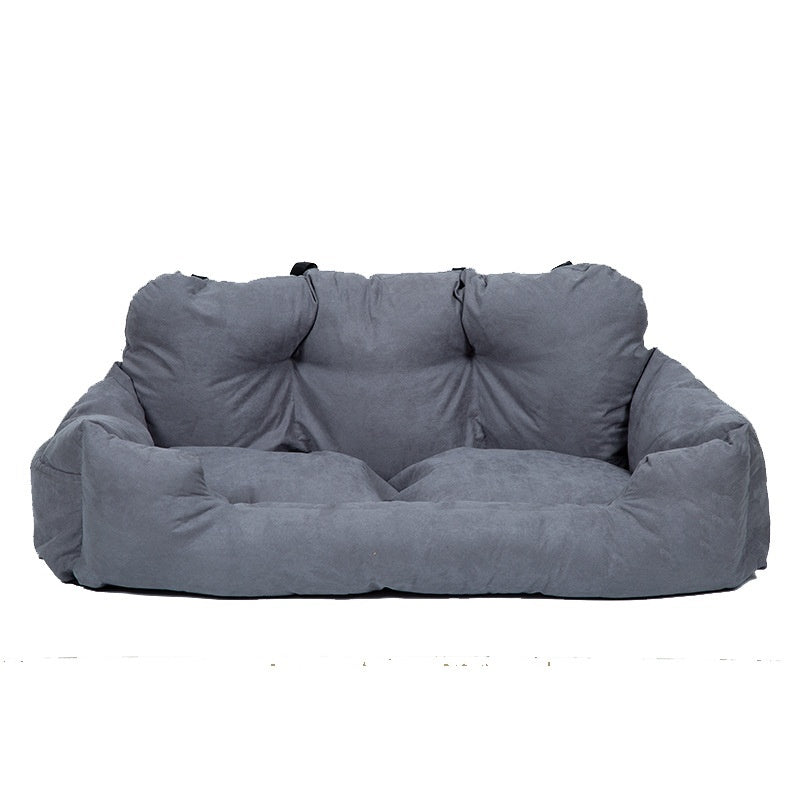Sofa/Cama para Perros, Transportín Trasero de Coche para Mascotas