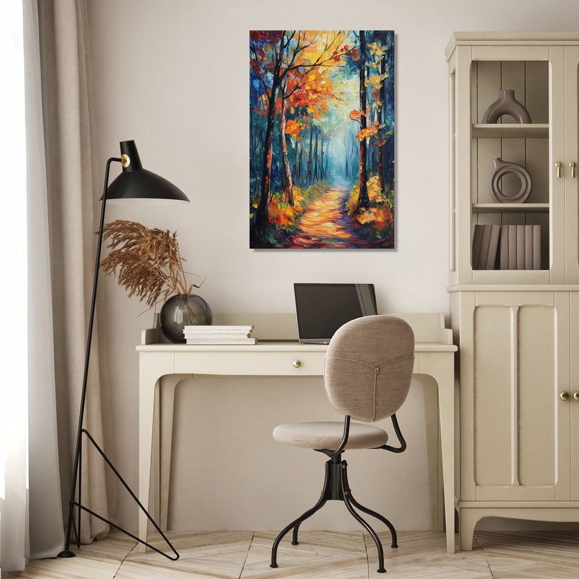 Enchanted Woodland Path Canvas