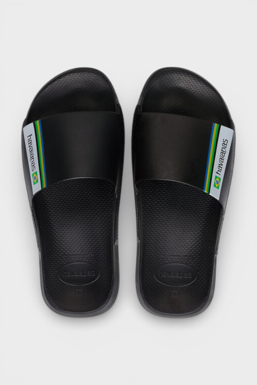 Slides Brazil Black