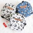 Bullfight print backpack pet backpack