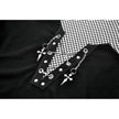 Dark in Love Dark Punk Mesh Chain Top