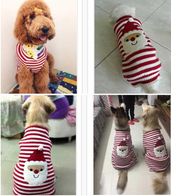 Suéter navideño para perros grandes, medianos y pequeños