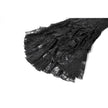 Dark in Love Romantic Gothic Lace Layered High-Low Dress