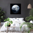 Pluto's Cosmic Isolation Canvas