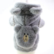 Dog Plush Embroidered Two-legged Plush Sweater