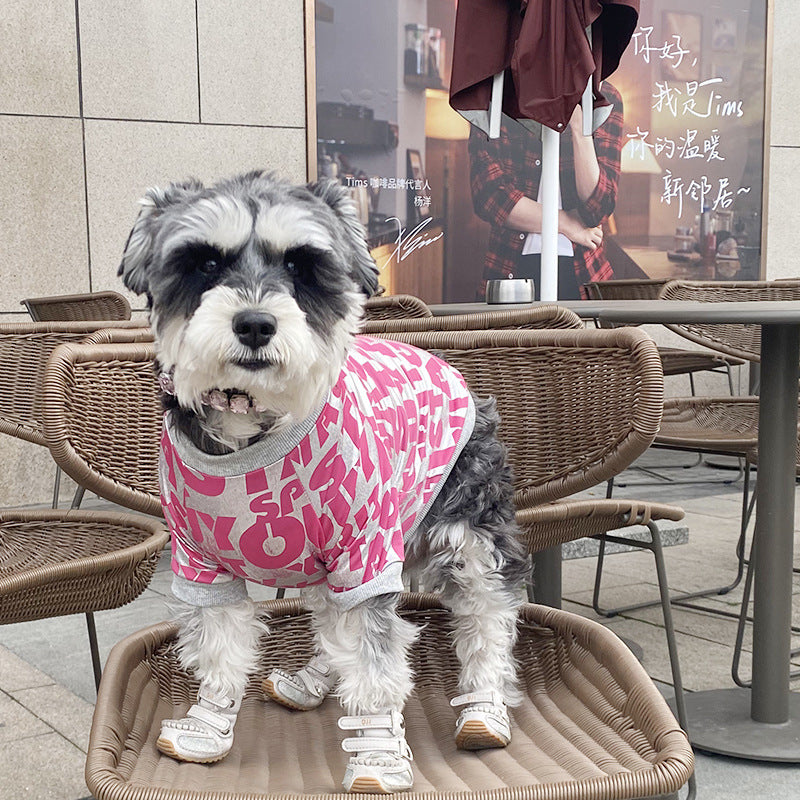 Dog Tide Brand T-shirt Letter Spring And Summer Europe And The United States