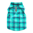 Ropa para mascotas con estampado de cuadros