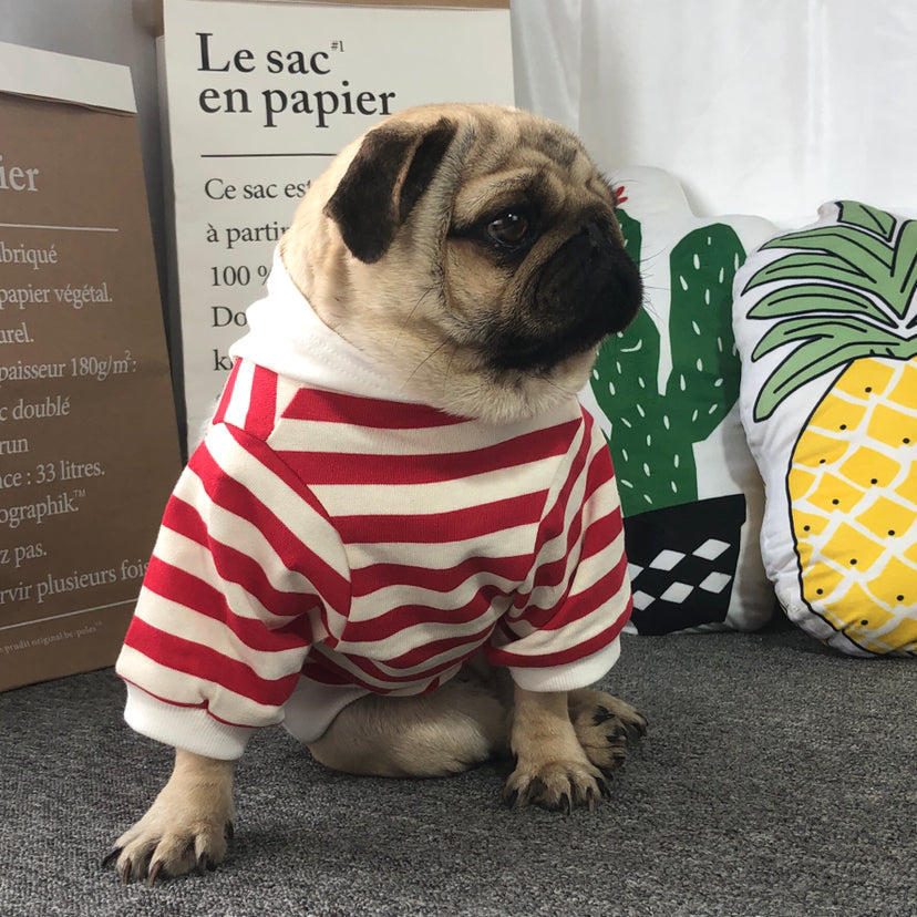 Niedliche Plüschball-Kleidung Bulldogge kleine und mittelgroße Hunde