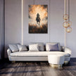 Galloping Horse Dawn Canvas