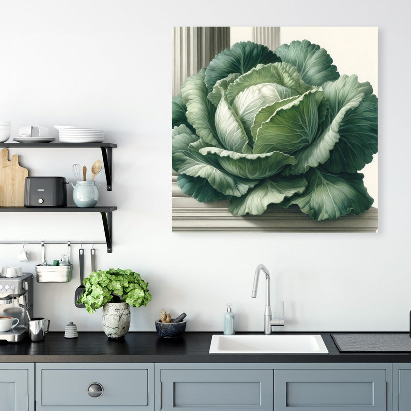 Classic Cabbage Cluster Canvas