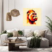 Geometric Gorilla Canvas