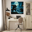 Moonlit Gothic Battle Canvas