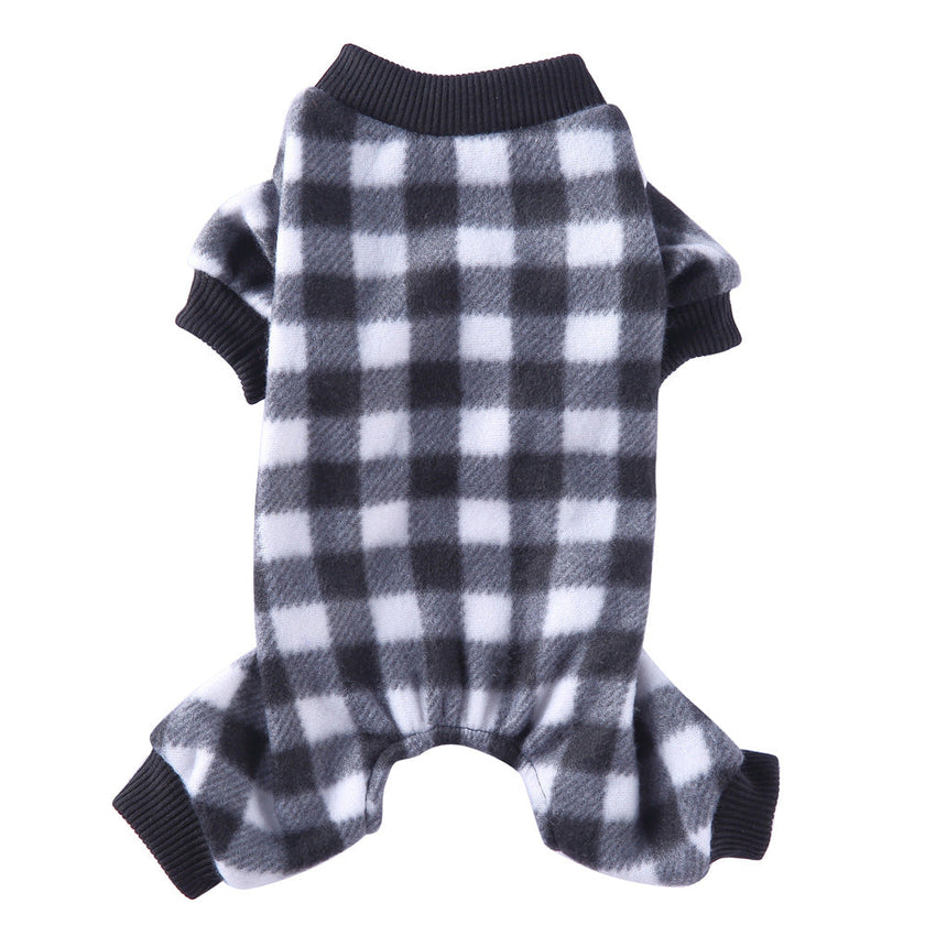 Plush pet clothing
