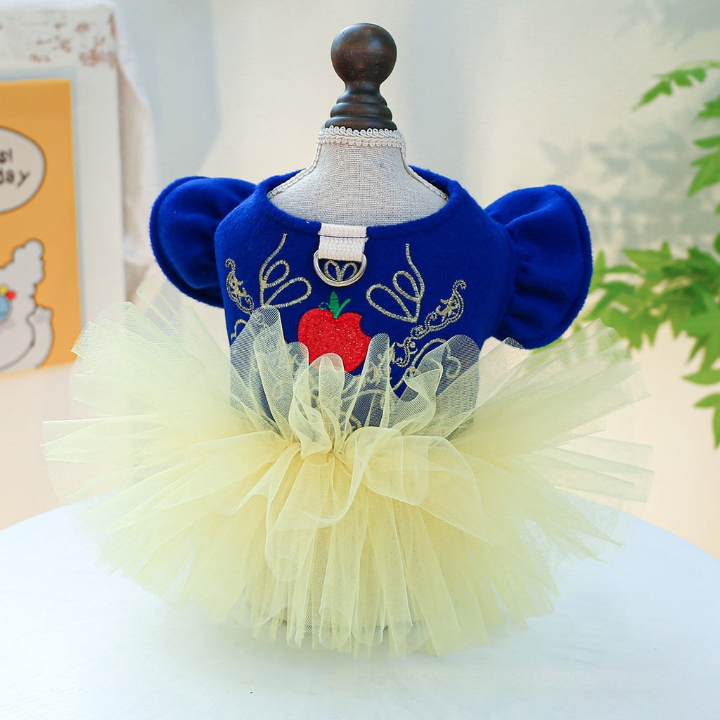 Spring And Summer Thin Dog Cat Wedding Dress