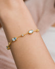Essential Blue Topaz Jewellery Set in 18k Gold Vermeil