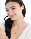 Komplettes Set - Amethystschmuckset in 18k Gold Vermeil