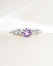 Geschenkset mit Alltags-Schmuck aus Lavendel-Amethyst in Sterlingsilber