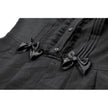 Dark in Love Gwendolyn Lace Panel Goth Mini Dress in Black