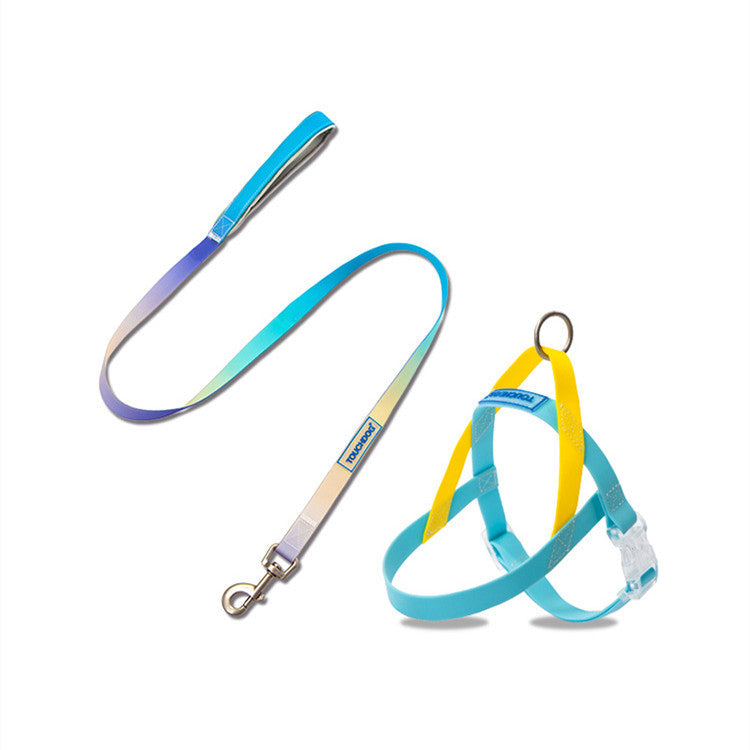 Pet PVC jelly gradient traction rope