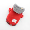 Pet bichon clothes velvet cotton coat