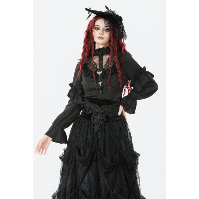 Dark in Love Bellatrix Frill Blouse