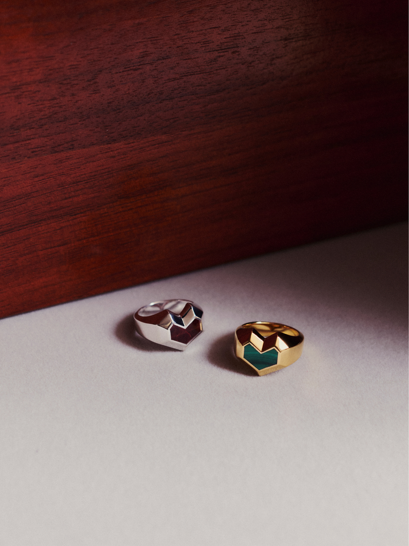 Sterling Silver Tiger Eye ring - Daryl | No More Nobody