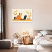 Feline Work Canvas